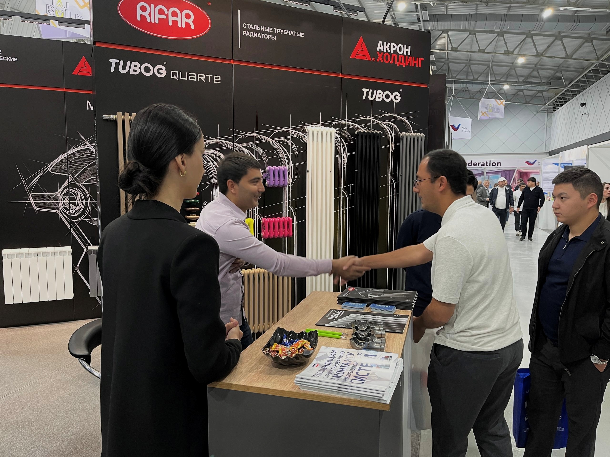 RIFAR получил награду за лучший стенд на выставке TajBuild 2026